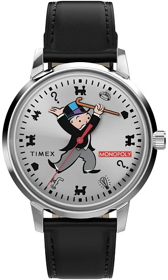 Timex x Monopoly Marlin 38mm Leather Strap Automatic TW2Y46900