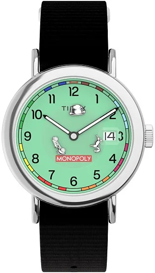 Timex x Monopoly Weekender 37mm Fabric Strap TW2Y47000