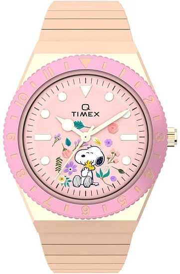Timex x Peanuts in Bloom 36 mm Stainless Steel TW2W83800