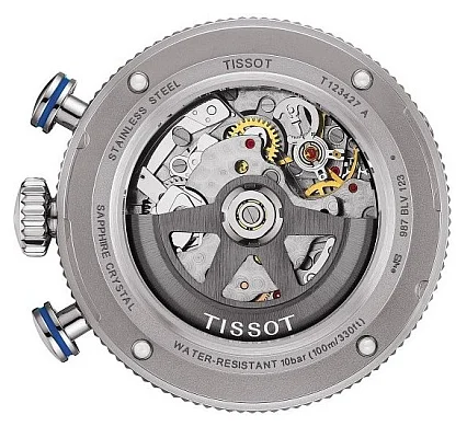 Tissot Alpine On Board Watch Automatic Chrono Valjoux Special Edition T123.427.16.051.00