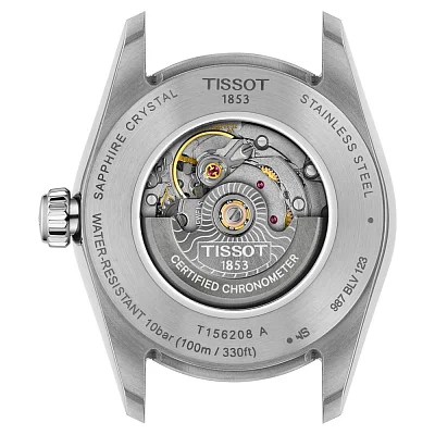 Tissot Ballade Lady Powermatic 80 COSC Chronometer 30mm Silver Dial Rose Gold PVD T156.208.22.033.00