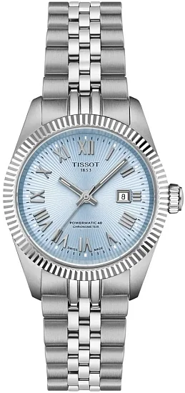 Tissot Ballade Lady Powermatic 80 COSC Chronometer 30mm Ice Blue Dial T1562081135300