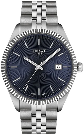 Tissot Ballade Quartz 40mm Dark Blue Dial T1564101104100