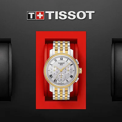 Tissot Bridgeport Gent Automatic Chrono Valjoux PVD T097.427.22.033.00