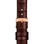  Zdjęcie 4 Tissot Carson Lady Automatic Brown Strap White Dial Rose Gold PVD T122.207.36.033.00