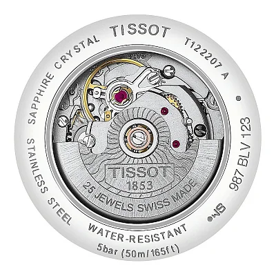 Tissot Carson Lady Automatic Steel Bracelet White Dial T122.207.11.031.00