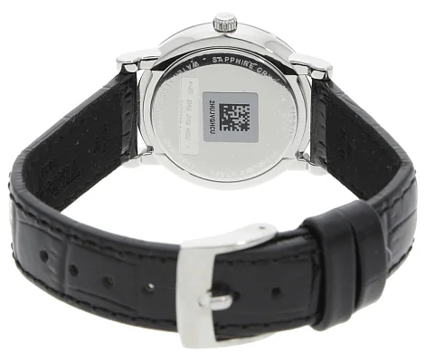 Tissot Carson Lady Quartz Black Strap Silver Dial T122.210.16.033.00