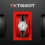  Zdjęcie 6 Tissot Carson Lady Quartz Black Strap Silver Dial T122.210.16.033.00