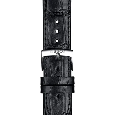 Tissot Carson Powermatic 80 Automatic Black Strap Black Dial T122.407.16.051.00
