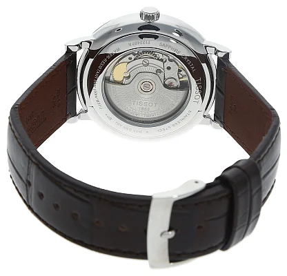 Tissot Carson Powermatic 80 Automatic Brown Strap White Dial T122.407.16.031.00