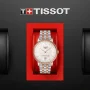  Zdjęcie 5 Tissot Carson Powermatic 80 Automatic Steel-Rose Gold Bracelet White Dial Rose Gold PVD T122.407.22.031.01