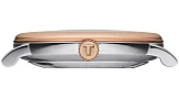  Zdjęcie 2 Tissot Carson Powermatic 80 Automatic Steel-Rose Gold Bracelet White Dial Rose Gold PVD T122.407.22.031.01