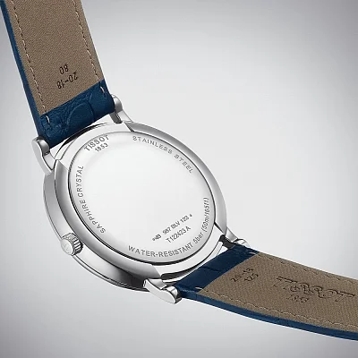 Tissot Carson Quartz Moonphase Dark Blue Strap Dark Blue Dial T122.423.16.043.00