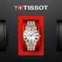  Zdjęcie 6 Tissot Carson Quartz Steel Bracelet Silver Dial Rose Gold PVD T122.410.22.033.00