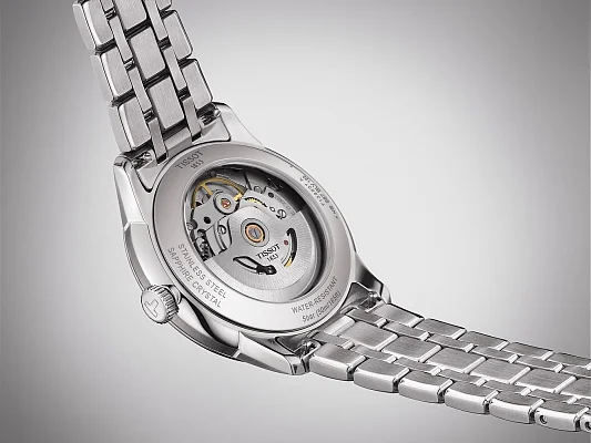 Tissot Chemin des Tourelles Automatic 39mm Anthracite Dial Steel Bracelet T139.807.11.061.00