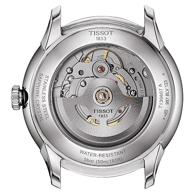 Tissot Chemin des Tourelles Automatic 39mm Dark Blue Dial Steel Bracelet T139.807.11.048.00