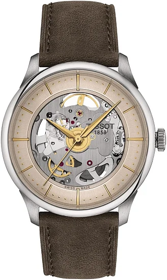 Tissot Chemin des Tourelles Automatic 39mm Skeleton T1398361626100
