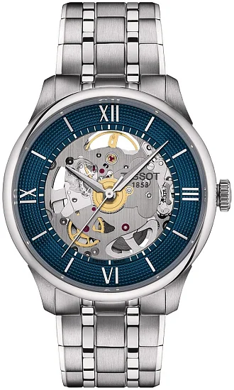 Tissot Chemin des Tourelles Automatic 39mm Skeleton T1398361104800
