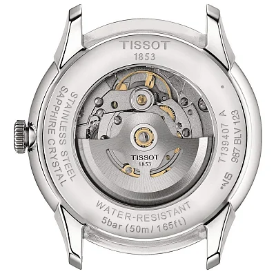 Tissot Chemin des Tourelles Automatic 42mm Silver Dial Steel Bracelet T139.407.11.038.00
