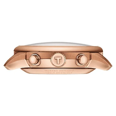 Tissot Chemin des Tourelles Automatic Chrono A05 Valjoux Rose Gold PVD T139.462.36.298.00