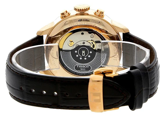 Tissot Chemin des Tourelles Automatic Chrono PVD T099.427.36.038.00