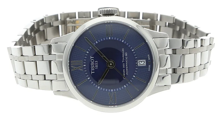 Tissot Chemin des Tourelles Lady Automatic Blue Dial T099.207.11.048.00