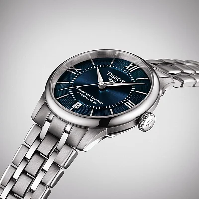 Tissot Chemin des Tourelles Lady Automatic Blue Dial Steel Bracelet T139.207.11.048.00