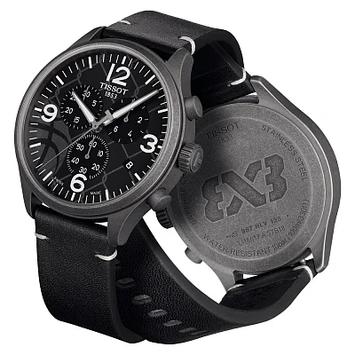 Tissot Chrono XL Black PVD 3x3 Street Basketball T116.617.36.067.00