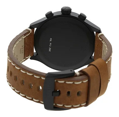 Tissot Chrono XL Black PVD Brown Leather Black Dial T116.617.36.057.00