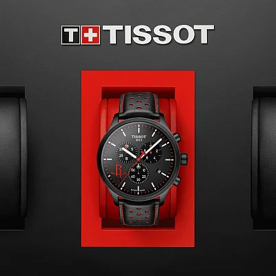 Tissot Chrono XL Black PVD NBA Houston Rockets Special Edition T116.617.36.051.09