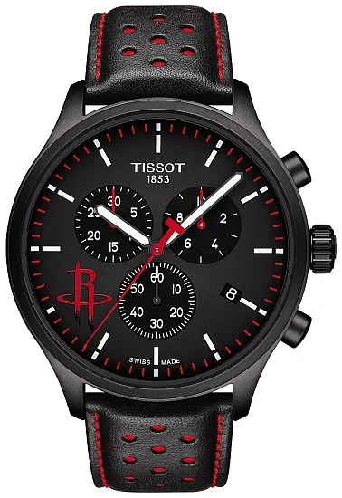 Tissot Chrono XL Black PVD NBA Houston Rockets Special Edition T1166173605109