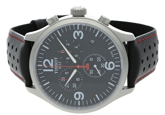 Tissot Chrono XL Black Strap Black Dial T116.617.16.057.02