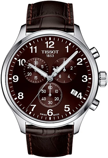 Tissot Chrono XL Classic Brown Strap Brown Dial T1166171629700