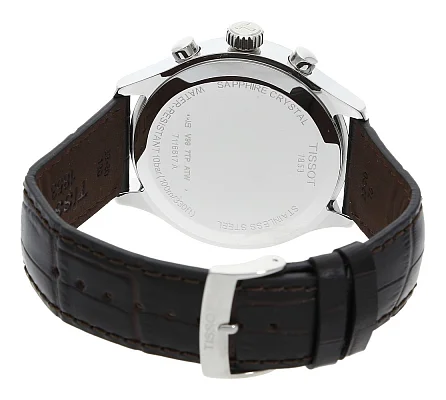 Tissot Chrono XL Classic Brown Strap Silver Dial T116.617.16.037.00