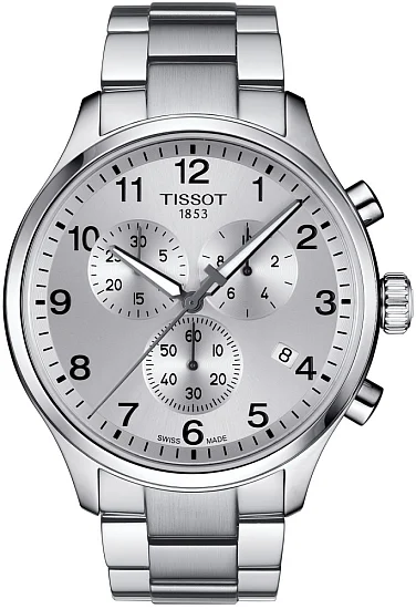 Tissot Chrono XL Classic Steel Bracelet Silver Dial T1166171103700