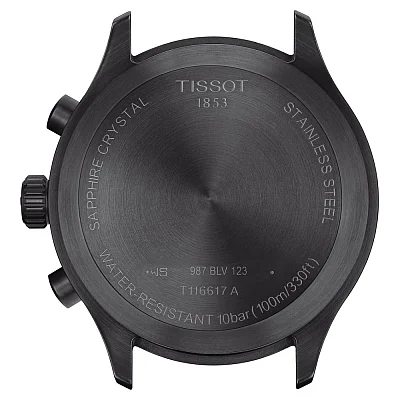Tissot Chrono XL Pilot Black Strap Black Dial Black PVD T116.617.36.052.00