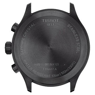 Tissot Chrono XL Pilot Black Strap Black Dial Black PVD T116.617.36.052.03
