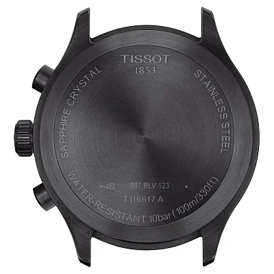 Tissot Chrono XL Pilot Black Strap Black Dial Black PVD T116.617.36.052.02
