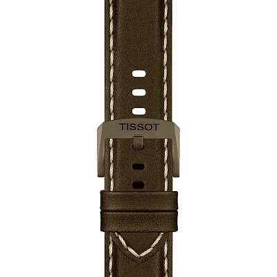 Tissot Chrono XL Pilot Brown Strap Brown Dial Gunmetal PVD T116.617.36.092.00