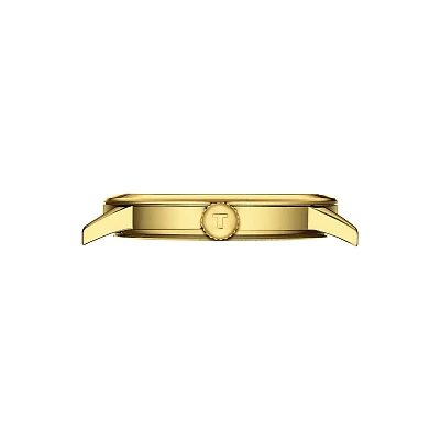 Tissot Classic Dream Ivory Dial Yellow Gold PVD T129.410.36.261.00