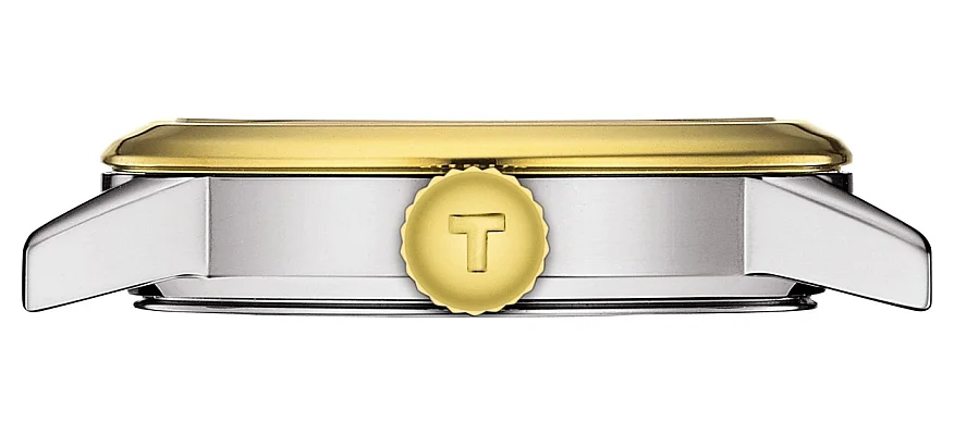 Tissot Classic Dream Lady Champagne Dial Yellow Gold PVD T129.210.22.263.00