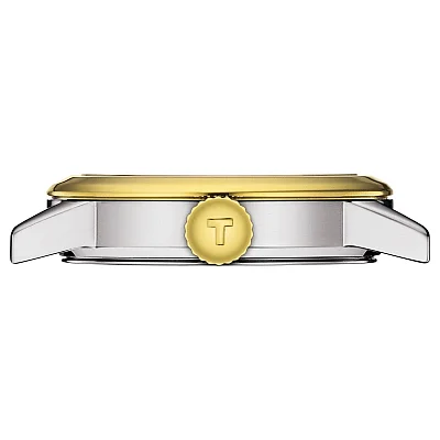 Tissot Classic Dream Lady Champagne Dial Yellow Gold PVD T129.210.22.263.00