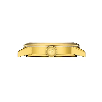 Tissot Classic Dream Lady Champagne Dial Yellow Gold PVD T129.210.33.263.00