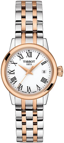 Tissot Classic Dream Lady White Dial Rose Gold PVD T1292102201300