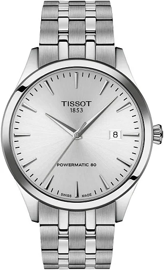 Tissot Classic Dream Powermatic 80 Silver Dial Steel Bracelet T1584071103100