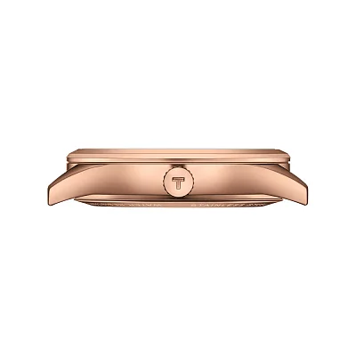 Tissot Classic Dream Powermatic 80 Rose Gold PVD Brown Leather Strap T158.407.36.031.00