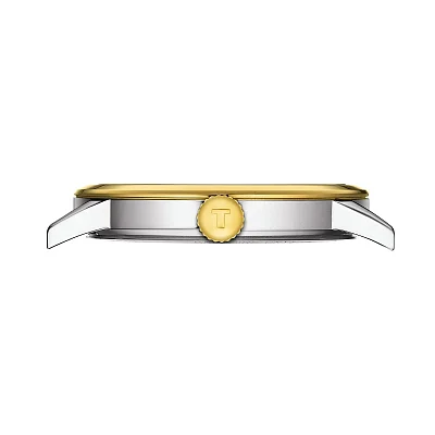 Tissot Classic Dream Silver Dial Yellow Gold PVD T129.410.22.031.00