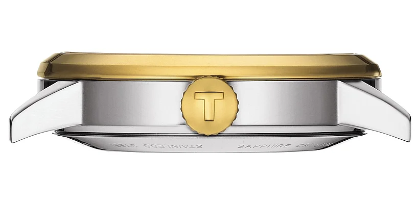 Tissot Classic Dream Swissmatic Silver Dial Yellow Gold PVD T129.407.22.031.01