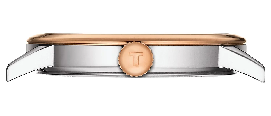 Tissot Classic Dream White Dial Rose Gold PVD T129.410.22.013.00