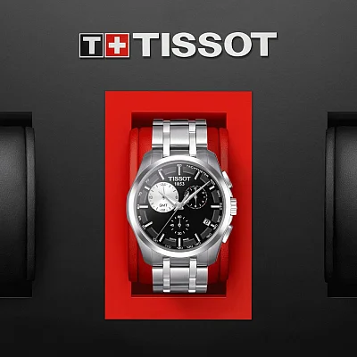 Tissot Couturier Quartz Chrono GMT T035.439.11.051.00
